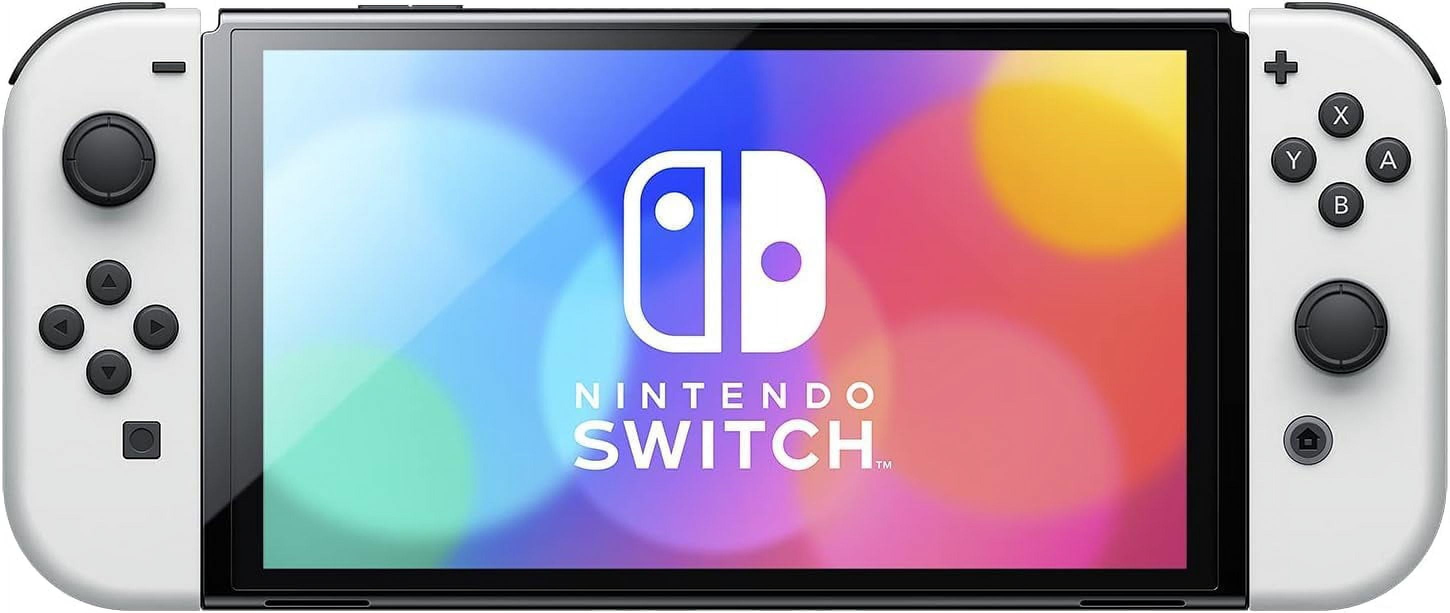 Nintendo Switch Console - OLED Model with Neon Blue and Red Joy