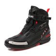 thumbnail image 3 of JG WOLVES - Summer Motorcycle Riding Boots - Breathable & Protective Gear for Men & Women - Road Racing & Commuting Shoes,Black,40, 3 of 34