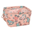 thumbnail image 1 of Yhmxh Closet Organizers and Storage Cotton And Linen Fabric Storage Box Storage Basket Portable Storage Basket Desktop Sundries Cosmetic Storage Box Storage Basket, 1 of 2