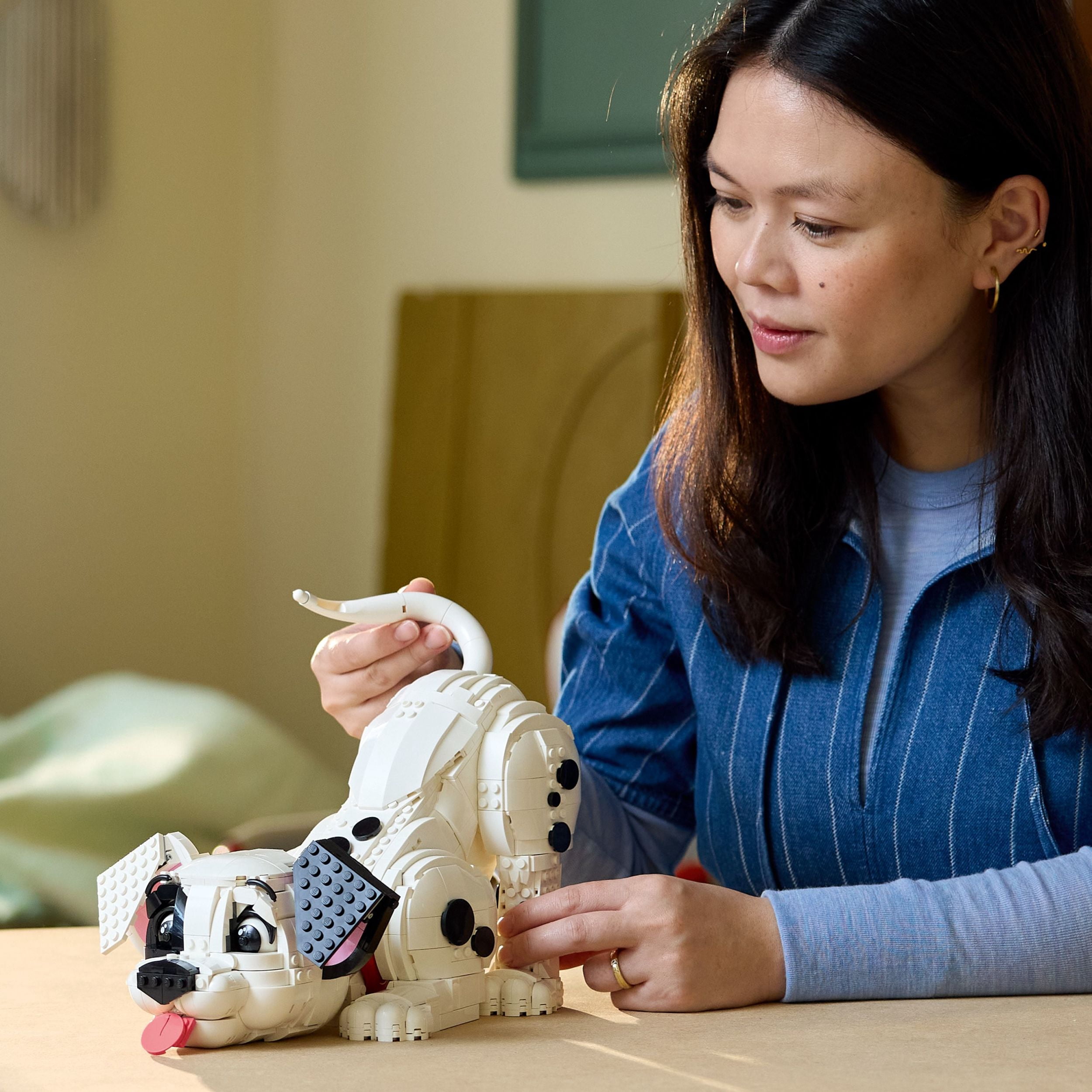 LEGO Disney 101 Dalmatians Puppy Building Set for Adults - Collectible DIY Kit for Movie Fans 18+ - Build Patch, Penny, Rolly or a Custom Pup - Gift Idea for Dog Lovers and Craft Enthusiasts - 43269