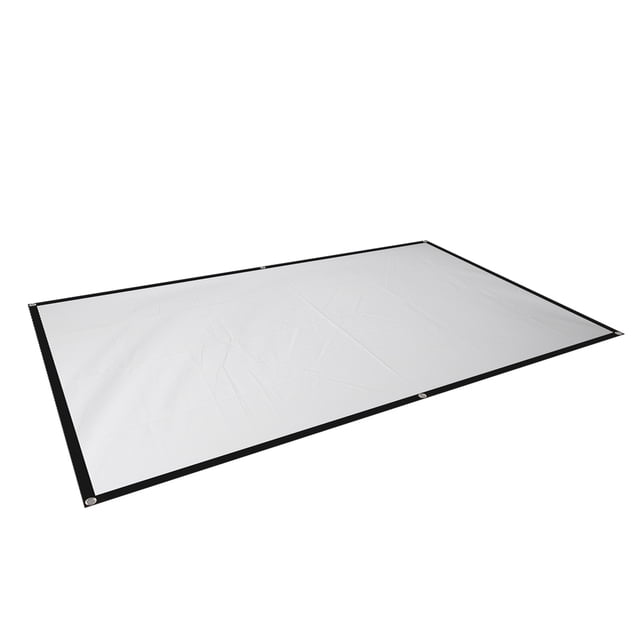 Portable Outdoor Projection Screen, 16:9 4K HD Movie Screen with Carry Bag, Foldable Anti Crease, for Indoor Outdoor Home Theater Film Night Party Camping