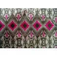 thumbnail image 4 of oneOone Cotton Silk Fabric Geometric Ikat Printed Craft Fabric BTY 42 Inch Wide, 4 of 4