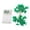 Vert, variante sur Guirlandes Lumineuses de la Saint-Patrick, Décorations de Fenêtre Éclairées de la Saint-Patrick Guirlande de Chapeau de Lutin, Lumière Verte à Piles, Guirlandes de Trèfles de la Saint-Patrick pour Chambre Fête Festin
