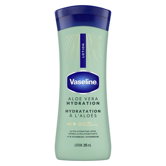 Vaseline Lotion Aloe Vera Hydration 48H Moisture, 295 ml