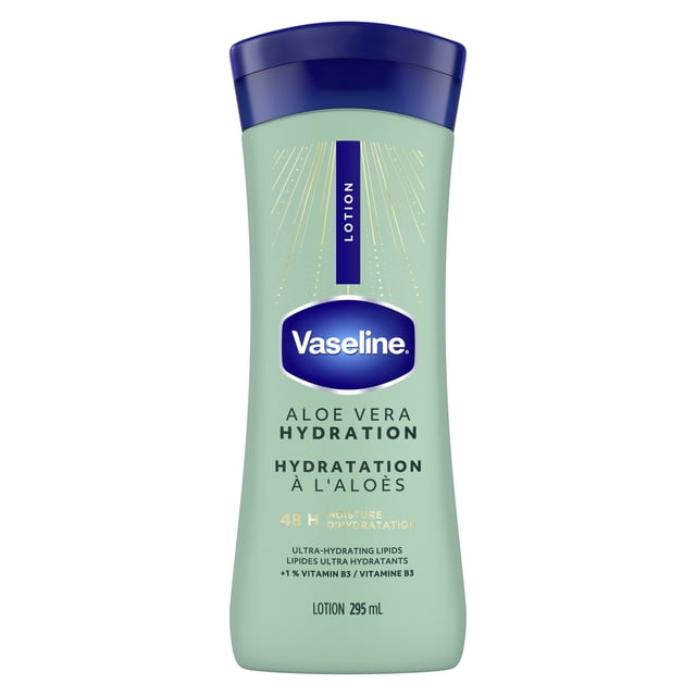Vaseline Lotion Aloe Vera Hydration 48H Moisture, 295 ml