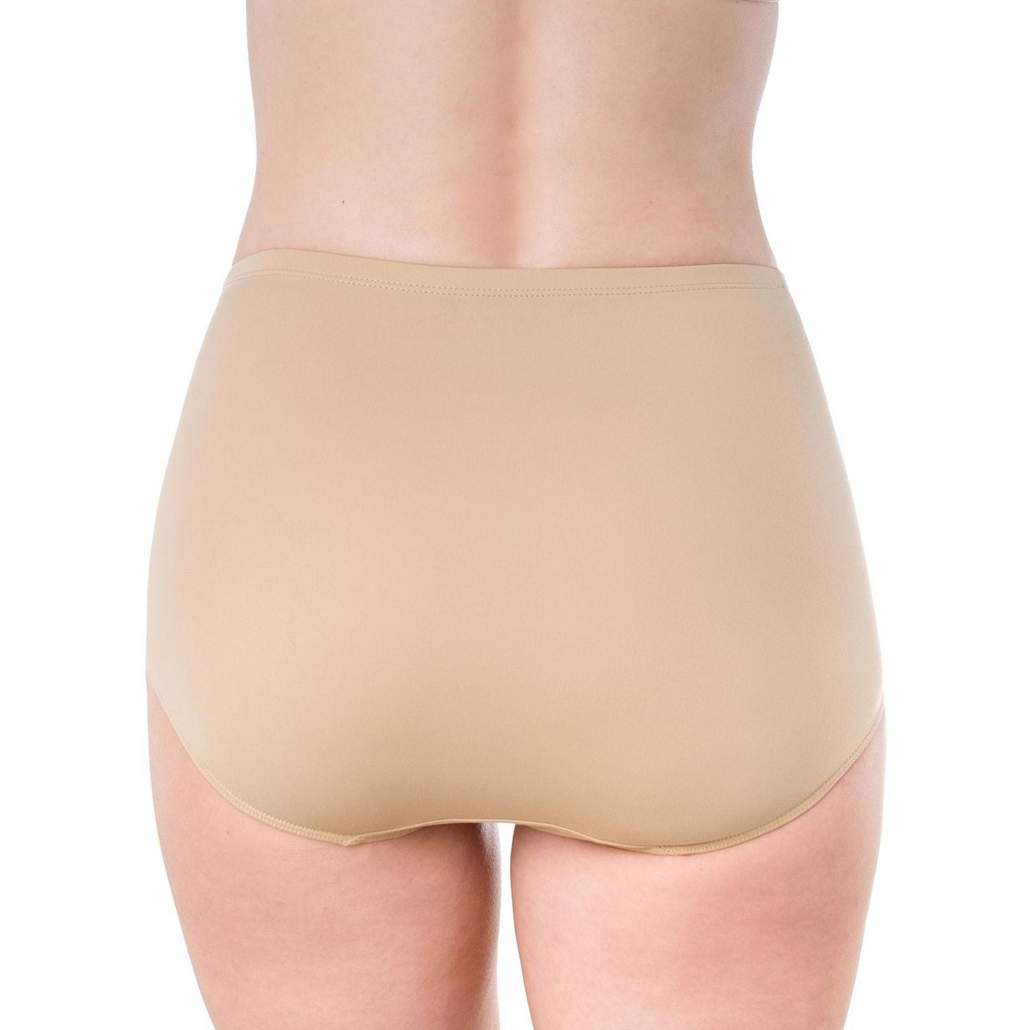 Elita Silk Magic Women's Microfiber Full High Cut Brief Underwear
