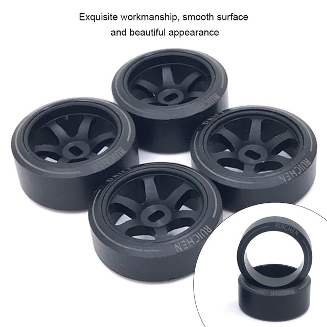 Modèle de Voiture Télécommandé K999 P929 Jante de Roue DIY Mise à Niveau Réparation Roues de Remplacement pour WLtoys 284131 K969 K979 K989 K999 P929 Noir