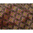 thumbnail image 4 of oneOone Silk Tabby Fabric Floral Block Print Sewing Fabric BTY 42 Inch Wide, 4 of 4