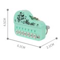 thumbnail image 3 of LYMAYTER Electronic Keyboard Keychain Pendant Mini Electronic Piano Shape Keychain Pendant - 8 Keys, Light MUS-CYYLic, Funny Gift, 3 of 7