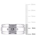 thumbnail image 3 of Miabella Diamond-Accent Sterling Silver Three-Stone Promise Ring, 3 of 5