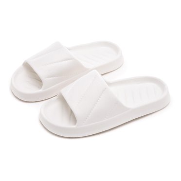 Latrodar Pantoufles de Chambre Femmes Vintage Confort Respirantes Sandales à Enfiler pour Femmes Été EVA Sandales à Enfiler Talons Plateforme Chaussures de Douche Sandales de Plage Sandales à Enfiler Extérieur Coussin de Tapis de Yoga Sandales à Enfiler