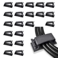 thumbnail image 4 of Cable Clips 20-Piece Self-Adhesive Cable Holders Cable Clamps for Home Office, 4 of 4