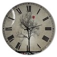 thumbnail image 1 of Designart 'Inevitable' Large Cottage Wall Clock, 1 of 4