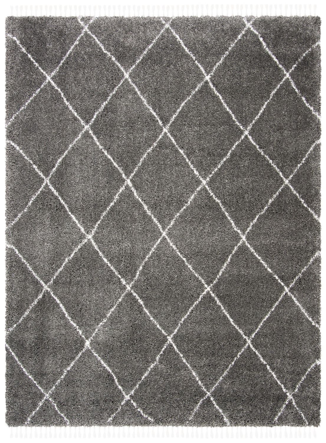 Safavieh Moroccan Fringe Alastar Tapis Géométrique Shag