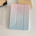 thumbnail image 1 of Étui Support avec Couvercle pour iPad Air Pro M4 10.9 11 12.9 13 Pouces 4th 5th 6th 7th 8th 9th 10th Generation Étui Rigide Transparent, 1 of 7