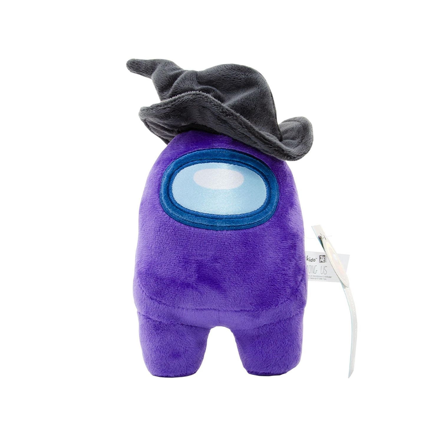 Peluches d’Halloween de 8 po Among Us – avec chapeau de sorcière