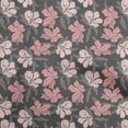 thumbnail image 1 of oneOone Polyester Spandex Gray Fabric Florals Sewing Material Print Fabric By The Yard 56 Inch Wide, 1 of 4