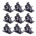 thumbnail image 1 of EeaseCA 50pcs Plastic Clips Adhesive Backed Wire Cable Clips Cord Management Adjustable Clamps, 1 of 4