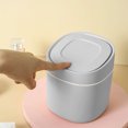thumbnail image 1 of EGNMCR Mini Trash Can With Lid, Mini Trash Can With Lid, Desktop Mini Trash Can, Countertop Mini Trash Can, Desktop Mini Trash Can, Mini Trash Basket,, 1 of 7