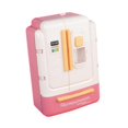 thumbnail image 3 of HILABEE Children Pretend Play Toy Birthday Gift Simulation Refrigerator for Children Pink, 3 of 9