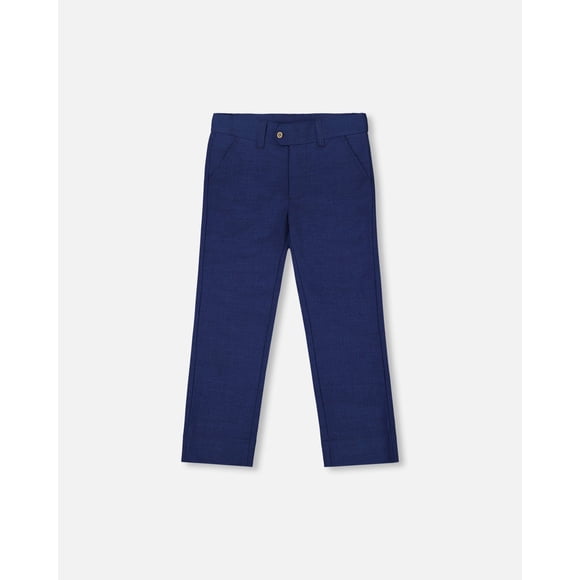 Deux Par Deux Pantalon Classique Bleu