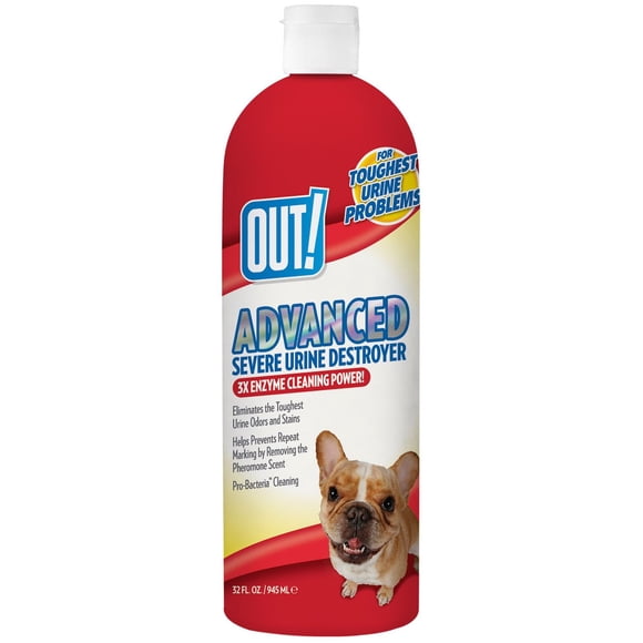 OUT! Avancé Éliminateur des Taches d'Urine Tenaces Nettoyant pour Chien