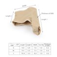 thumbnail image 2 of Graflsoa Bunion Relief Foot Sleeves - Adjustable Toe Alignment Support for Men & Women, Grey, Small Size, 2-Pack, 2 of 6