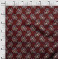 thumbnail image 2 of oneOone Coton Bio Voile Feuilles & Imprimé Floral BTY 42 Pouces de Large, 2 of 4