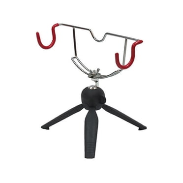Support de Canne à Pêche sur Glace Portable Angle Réglable Anti - Installation Facile Support de Canne à Pêche Double Tête