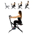 thumbnail image 4 of Total Crunch Power Rider AB Cruncher Row Squat Assistance Machine, Entraînement des Fesses Exercice AB Core Toner Entraîneur Abdominal, Équipement de Musculation Cardio Entraînement Physique Gym à Domicile pour Jambes, Fessiers, Fesses avec Moniteur, 4 of 9