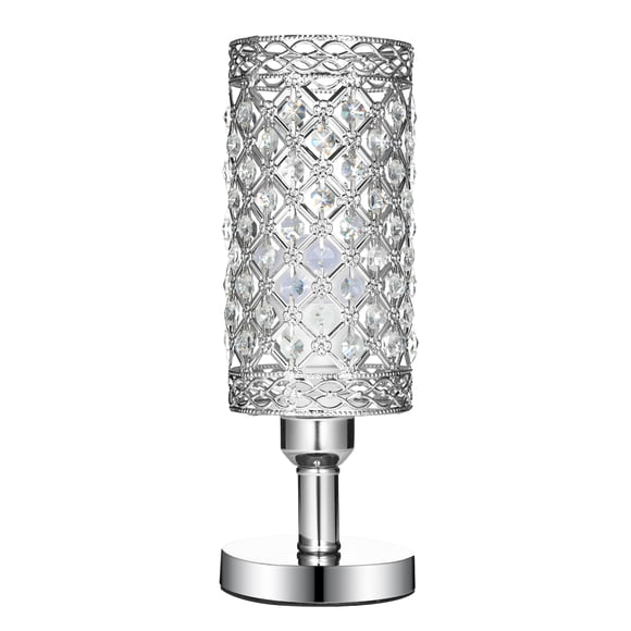Amdohai TD001 Modern Crystal Table Lamps Modern Glam Table Lamp for Bedroom Living Room Study Room Office