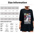 thumbnail image 2 of TayIor Sw1ft Chemises, Tylor Sw1ft Merch, Tylor Sw1ft, Chemises Blouse à Manches Courtes à Col Rond Imprimées Décontractées de Mode pour Femmes, T-Shirts Graphiques pour Amatrices de Musique pour Femmes TKFASHION Noir G, 2 of 5