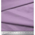 thumbnail image 3 of Soimoi Polyester Crepe Fabric Geometric Small Printed Craft Fabric by The Yard 52 Inch Wide, 3 of 3
