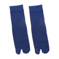 thumbnail image 4 of TISHITA Elastic Cotton Tabi Socks 2 Toe Socks Flip-Flops Socks Unisex Blue, 4 of 8