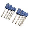 thumbnail image 3 of Lefu 10pcs Ceramic Stone Polishing Grinding Rotary Die Grinder Drill Bit Tool, 3 of 9