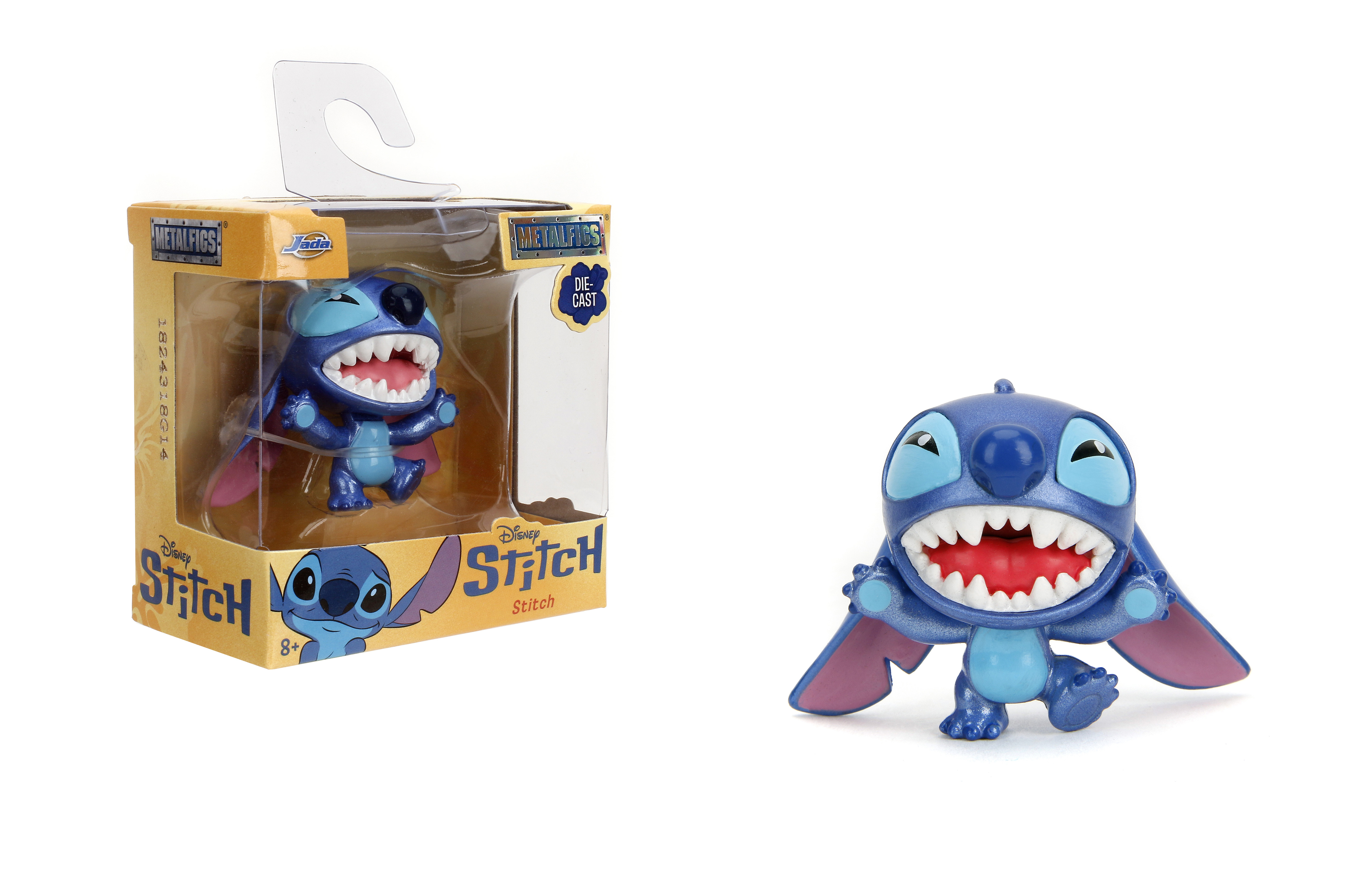 Figurine Disney Stitch Metalfigs (pack individuel) - Figurines en métal moulé sous pression de Jada Toys, échelle 2,5 pouces