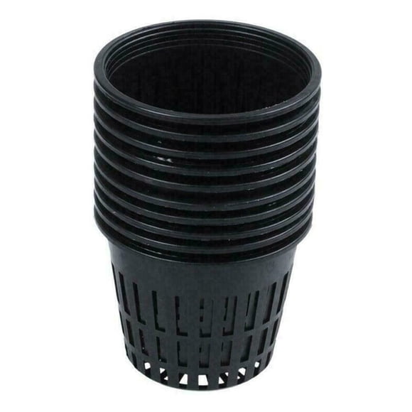 Leutsin 10Pcs Garden Pond Plastic Planting Baskets Aquatic Planter Pots New Fast