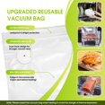 thumbnail image 3 of Scelleuse sous Vide Compacte pour Aliments avec 30 Sacs Réutilisables, Puissante Machine de Mise sous Vide Portative pour la Maison, la Cuisine et les Voyages, Garde, 3 of 7