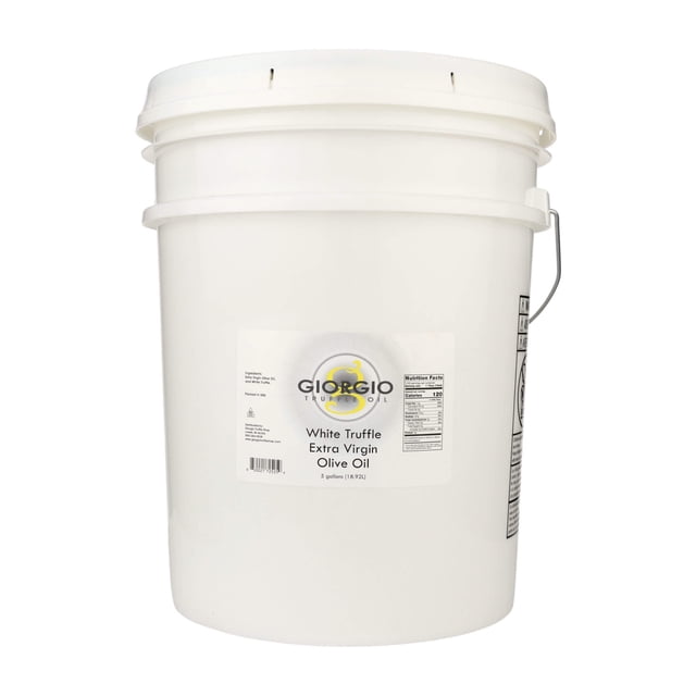 Truffle Extra Virgin Olive Oil - 5 Gallon / 640 oz for Bulk Food Service