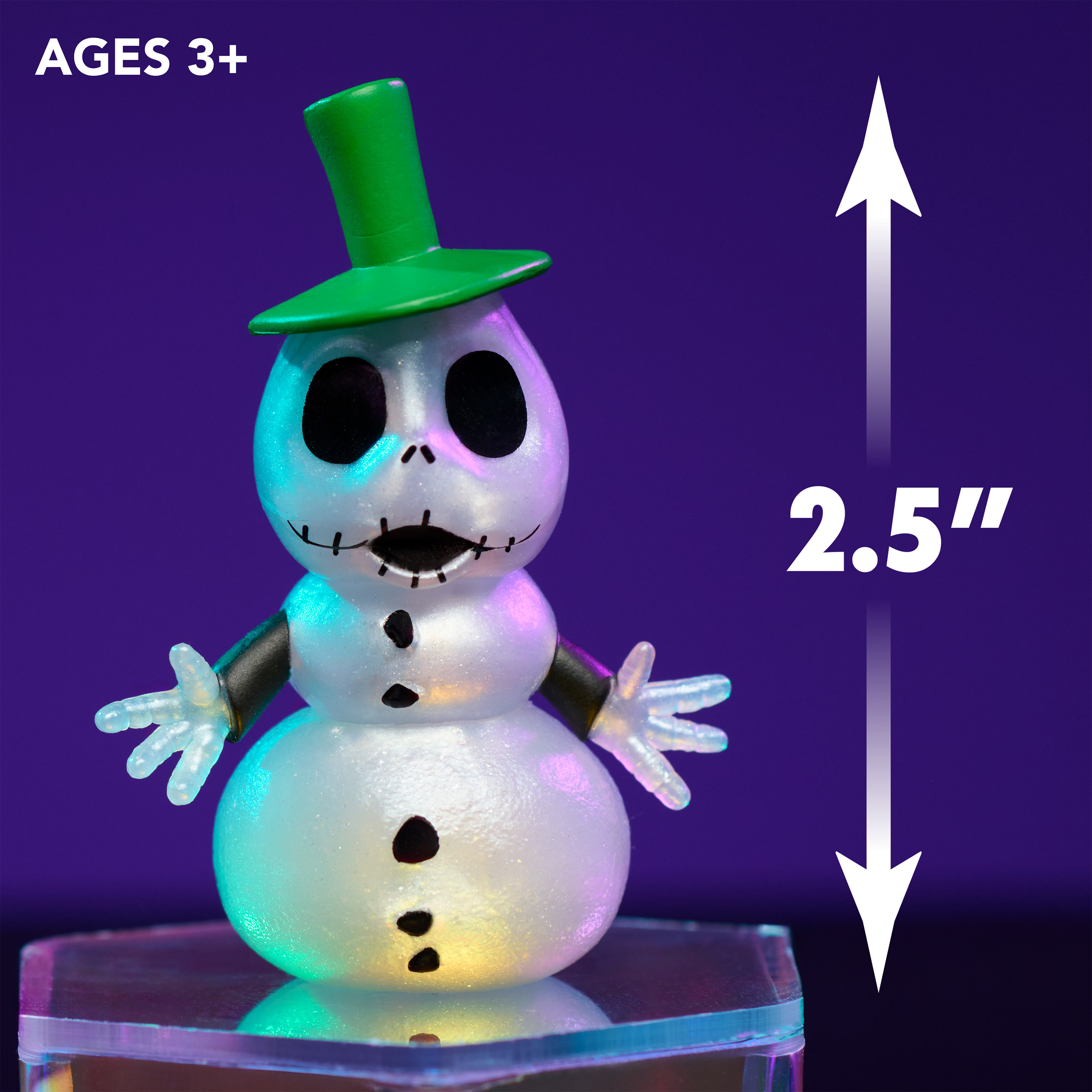 Disney Tim Burton's The Nightmare Before Christmas 6 cm Collectible Figure, Kids Ages 3 and up