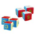 thumbnail image 4 of Milaget 6Pcs Mirror Hanging Dice 6x6x6cm Early Education Toy Decorative Learning numbers, 4 of 9