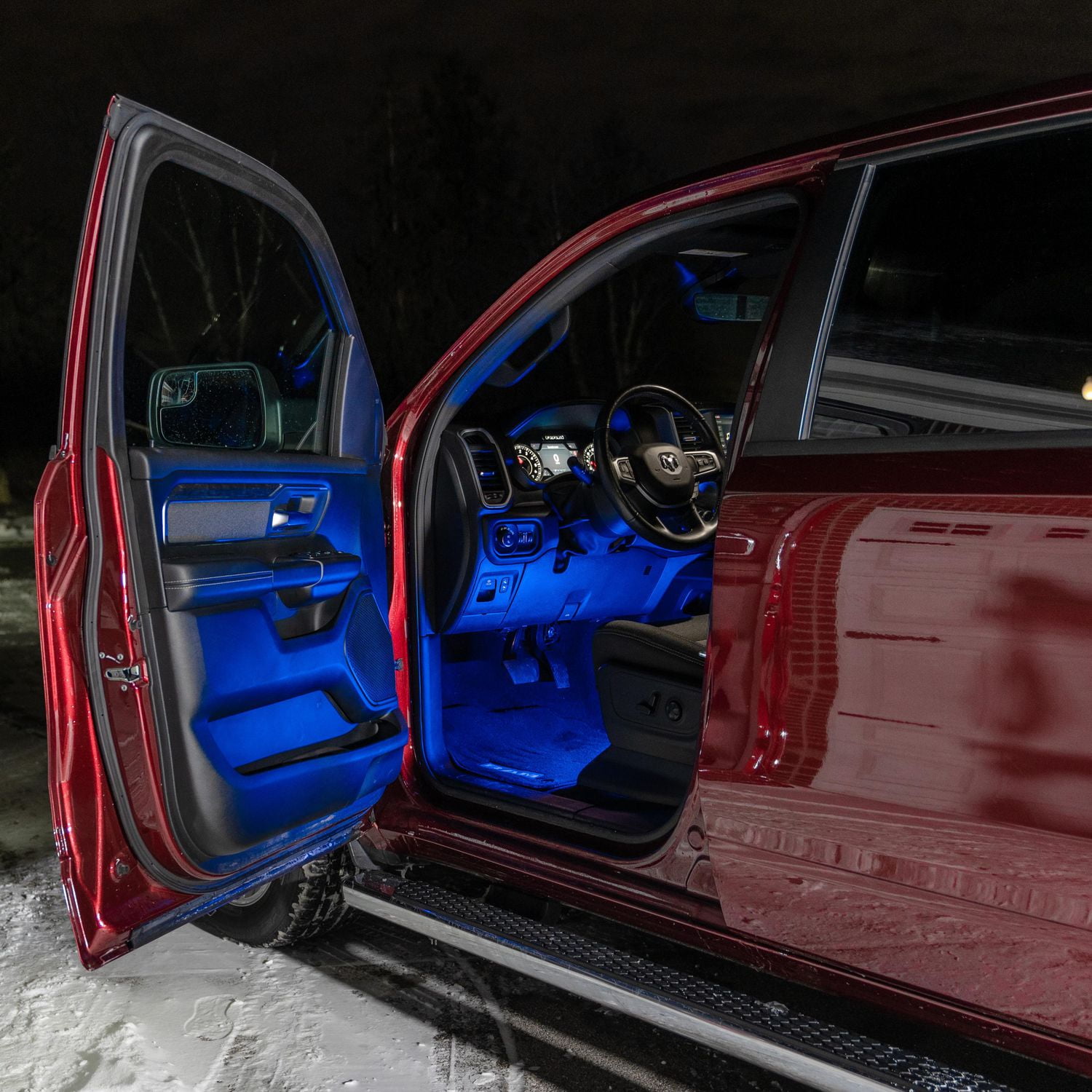 Trousse de base de bandes lumineuses à DEL Max d’Alpena pour l’intérieur et l’extérieur – Rouge