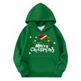 thumbnail image 4 of Girls Long Sleeve Tops, Pullover Sweatshirt with Crewneck and Pocket, 4 of 9