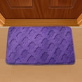 thumbnail image 3 of Bdday Outdoor Patio Rugs Solid Color Imitation Absorbent Floor Mat Bathroom Entrance Shower Door Multi Color and Multi Pattern Border Door Mat Room Rugs for Bedroom, 3 of 4