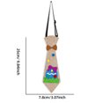 thumbnail image 3 of YoGold Easter Clothes Accessory Kit Easter Rabbit Bunny Tie Easter Pre-Tied Bow Tie Adjustable Felt Bowties Decorations E, 3 of 6