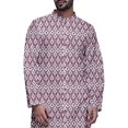 thumbnail image 4 of Atasi Printed Designer Rayon Button Down Casual Kurta With Pajama For Men, 4 of 4
