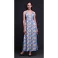 thumbnail image 4 of Bimba Robe Longue Maxi Bohème à Bretelles Sans Manches Imprimée Florale pour Femme-Xxx-Grand, 4 of 6