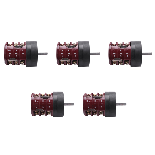 5X 220V/380V 32A Car Tire Changer Machine Motor Forward Reverse Switch Turn Table Pedal Switch Tire Repair Tools