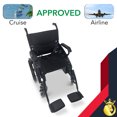 thumbnail image 3 of ComfyGO 6011 Fauteuil Roulant Électrique Motorisé Robuste, Noir, 3 of 5