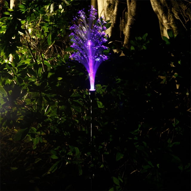 Daisyyozoid Courtyard Decoration Led Solar Light Flower Arrangement Lamp (Shape Can Be Changed Manually